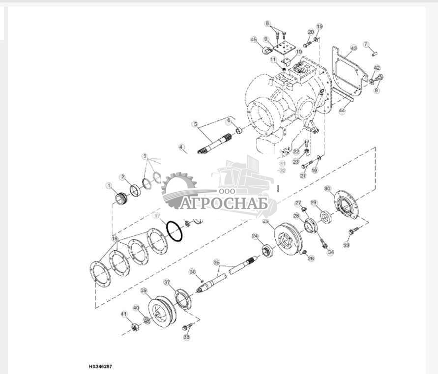 Главная коробка передач 